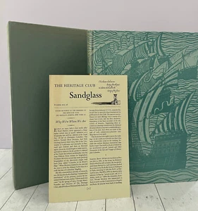 Christopher Columbus Journals & Documents 1963 Heritage Press Slipcase & Insert - Imagen 1 de 13