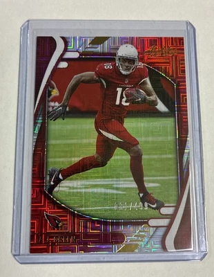 2021 Panini Absolute Football A.J. GREEN #16 Red Squares SP /499 CARDINALS AJ - Image 1 of 4
