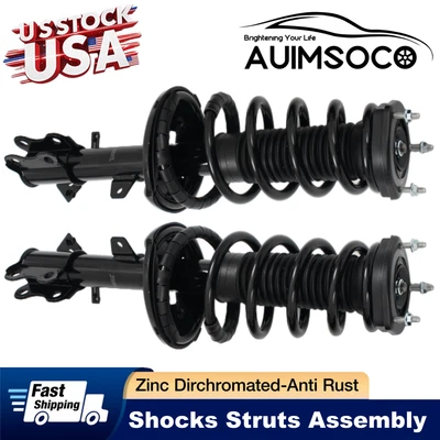 2x Rear Shock Absorbers with Coil Springs For Toyota Highlander 2001-2003 - Image 1 of 4