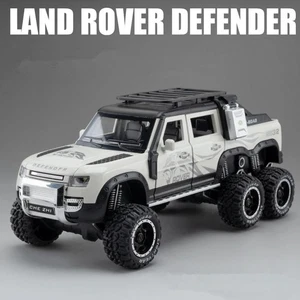 1/24 Land Range Rover Defender Alloy Pickup Car Model Diecasts Metal Toys Gift - Picture 1 of 27
