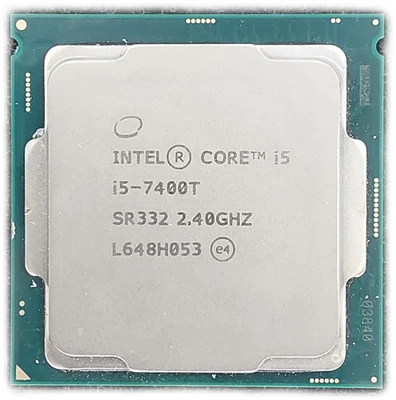 Intel Core i5-7400T 7th Gen 3.0GHz 4-Core LGA 1151 CPU  - Image 1 of 4