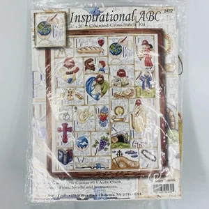 Design Works Inspirational ABC's Counted Cross Stitch Kit  sealed - Picture 1 of 10