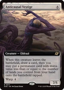 MTG Edge of Eternities Anticausal Vestige 0317 ~ Extended Art Rare NM - Picture 1 of 1