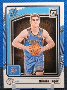 Nikola Topic RC 2024-25  Panini Donruss Optic Rated Rookie #278 OKC Thunder - Picture 1 of 9