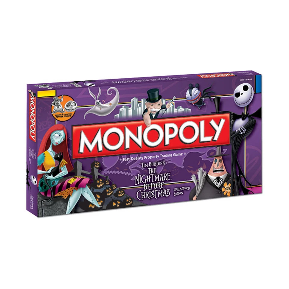 USAOpoly Monopoly Monopoly - The Nightmare Before Christmas Ed Box Fair/NM - Image 1 of 1