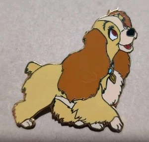 OLD 2002 Version Disney Pin Lady with Back Stamp Lady and the Tramp ex HTF - Picture 1 of 2