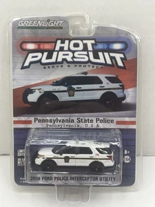Greenlight Hot Pursuit Pennsylvania State Police 2014 Ford Interceptor Utility - Picture 1 of 14
