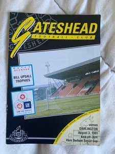 Gateshead v Darlington (Durham Senior Cup) 1991 - Picture 1 of 1