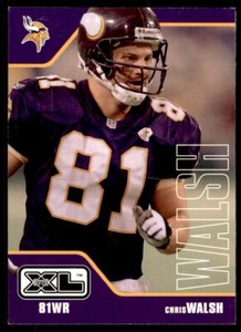 2002 Upper Deck XL Chris Walsh Minnesota Vikings #252