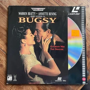 BUGSY - WARREN BEATTY - ANNETTE BENING EX+ LASERDISC (TWO DISCS) - Picture 1 of 6