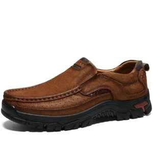 High Quality Men's Casual Shoes Breathable Wear Resistance Loafers Hiking Shoes - Picture 1 of 21
