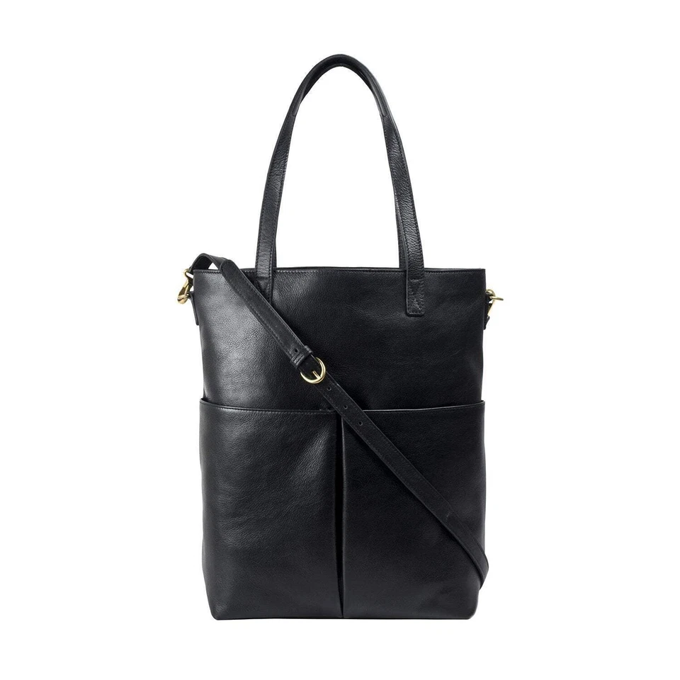 Pepper Large Leather Tote With Sling Strap - Image 1 of 4
