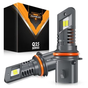 AUXBEAM Canbus HB5 9007 LED Headlight Conversion Bulbs High Low Beam 6500K White - Picture 1 of 12