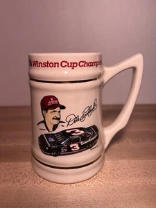 Dale Earnhardt 1990 Cup Champion Beer Stein/Mug Goodwrench Black Monte Carlo - Picture 1 of 5