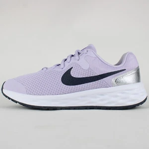 Nike Revolution 6 Big Kids Running Shoes Gray Silver Size 7Y DD1096 500 NEW - Picture 1 of 5