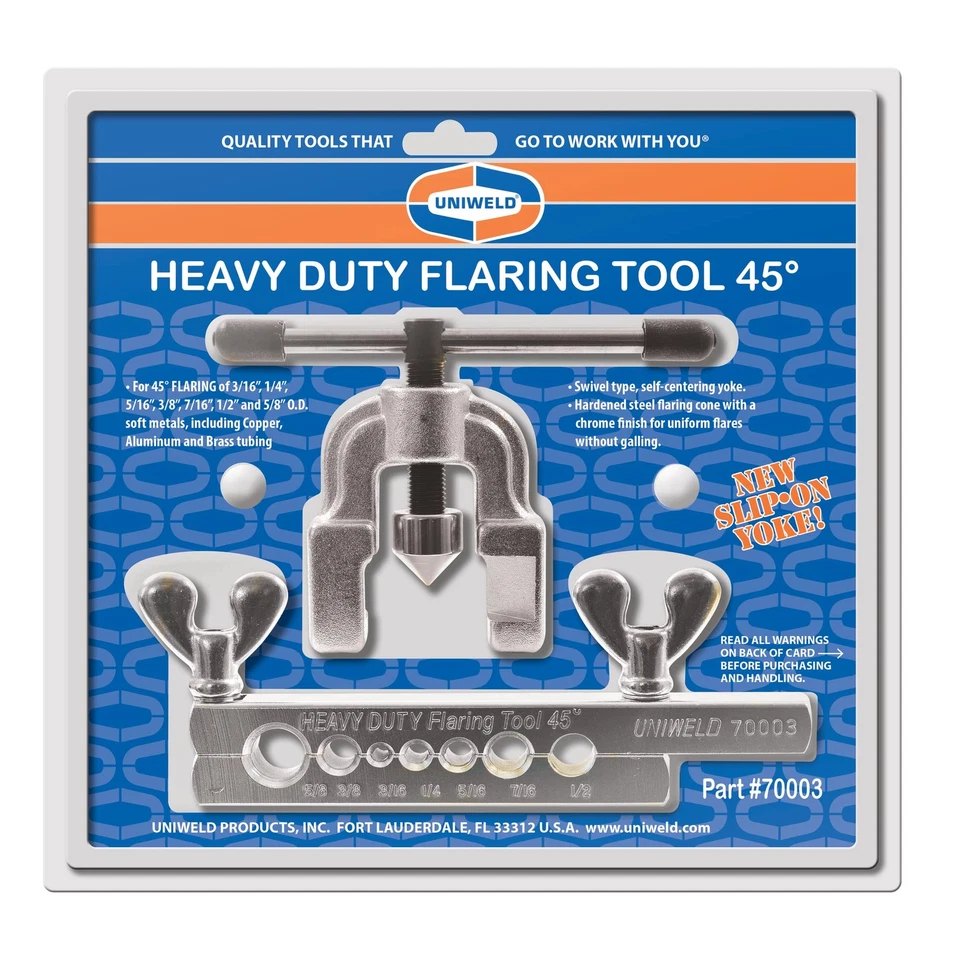 Uniweld Heavy Duty Flaring Tool #70003 - Image 1 of 1