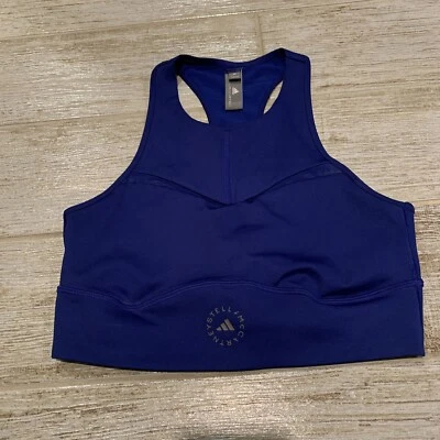 Adidas Stella McCartney Logo Mujer M Sujetador Deportivo Correr Gimnasio Entrenamiento Diseñador Foto 1 de 4