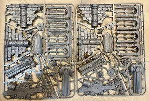 TWO New on Sprue Guardian Idol Warcry Terrain Warhammer Age Sigmar Ghur Thondia - Picture 1 of 4