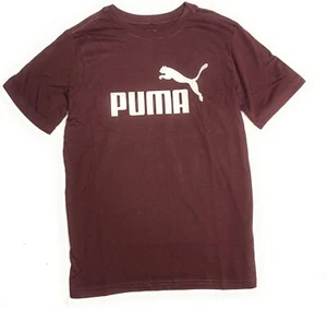 PUMA Youth Boys' Graphic T-Shirt, Ages 7-17 Years Vinyard Wine - Picture 1 of 2