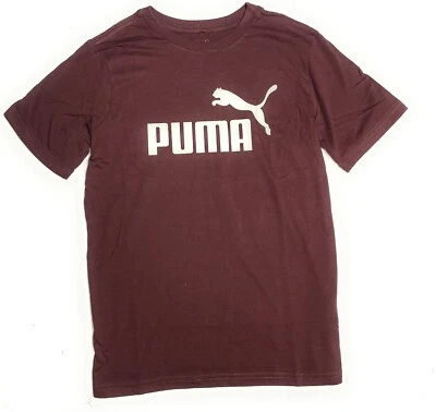 Camiseta gráfica PUMA para niños jóvenes, edades 7-17 años vino vinyard Foto 1 de 2