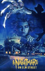 A NIGHTMARE ON ELM STREET Movie Poster Freddy Krueger Horror 