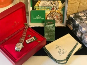 Ladies Rolex Stainless Oyster watch with box and papers and original tag - Picture 1 of 11
