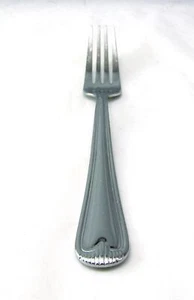 Retroneu Stainless Steel 18/10 Unknown Pattern Ridges On Tip Dinner Fork(s) - Picture 1 of 8