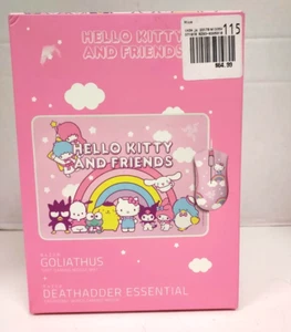 Razer Hello Kitty And Friends Goliathus Mousepad and Deathadder Essential Mouse - Picture 1 of 14