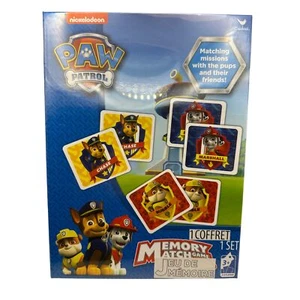 2015 SEALED NEW PAW PATROL Memory Match Game by Cardinal Nickelodeon - Picture 1 of 7