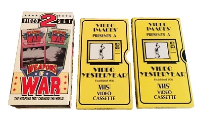 Weapons of War A-Bomb/H-Bomb + Video Yesteryear H-Bomb/A-Bomb VHS Tapes Lot of 4 - Image 1 of 4