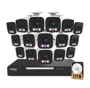 Defender AI POWERED Sentinel 4K Wired 16 Channel PoE Security System with 16 Cam - Picture 1 of 1