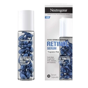 Neutrogena Rapid Wrinkle Repair Retinol Serum (Fragrance Free) 30 Capsules - Picture 1 of 4