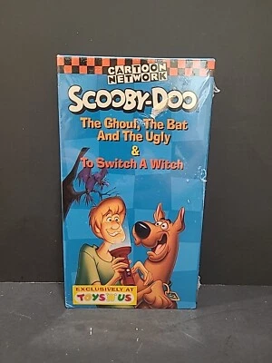 Scooby-Doo Halloween Theme VHS New Factory Sealed Toys R Us Sticker - Image 1 of 4