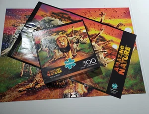 Buffalo Amazing Nature African Beast Puzzle vollständig 500 Stck. 21,25x15 - Bild 1 von 6