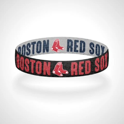 Reversible Boston Red Sox Bracelet Wristband Red Sox Nation Baseball Cover
