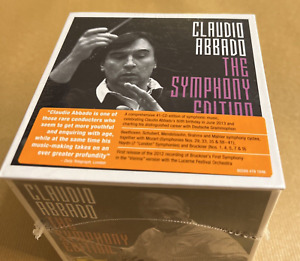 The Symphony Edition by Claudio Abbado (CD, 2013) 41 CD Set Deutsche Grammophon