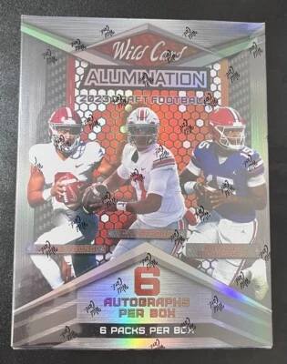 2023 Wild Card ALUMINATION Draft Football Hobby Box - Image 1 of 2
