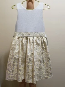 Youth Girl Dress by Iris & Ivy in Gray/Yellow US 16 pre owned  - Picture 1 of 5