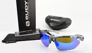Occhiali da sole RUDY PROJECT FOTONYK SP 45 95 01 Crystal Graphite Multi LS Blue - Foto 1 di 17