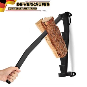 Separador de madera manual cuchillo de viruta divisor de madera manual hierro fundido yesca montaje en pared DE - Imagen 1 de 9