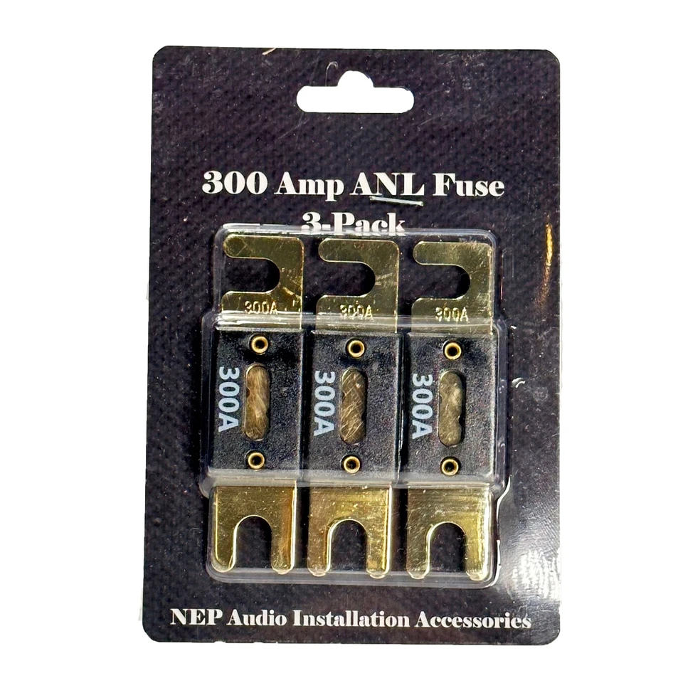 SKY HIGH CAR AUDIO NEP Audio 300A ANL Fuse 3 Pack