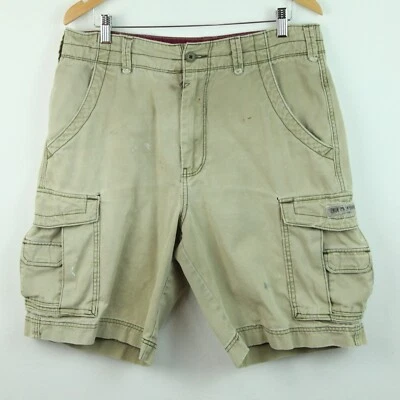 Pantalones cortos de carga Unionbay 33 Thrashed Utility Gorpcore Skater Y2K Baggy Preppy 90s Foto 1 de 4