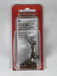 Genuine BERNINA 5 Groove Pintuck Foot #31 - Picture 1 of 2