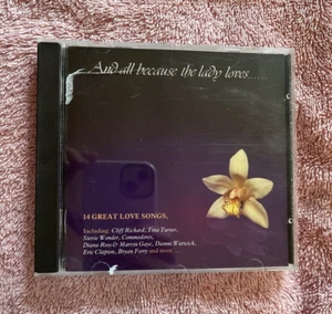 And all because the Lady Loves CD - Stevie Wonder, Tina Turner, Eric Clapton - Imagen 1 de 4