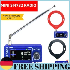 SI4732 DSP Radio Portátil LSB USB AM FM Bolsillo Mini Radio Pantalla IPS de 1.9 pulgadas - Imagen 1 de 21