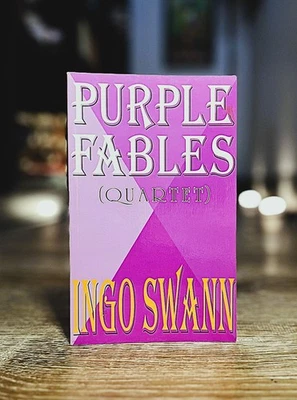 Ingo Swann - Signed - PURPLE FABLES 1994 Remote Viewing Parapsychology Quartet - Image 1 of 2