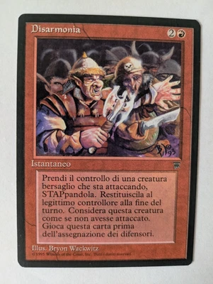 Italian Disharmony Legends MTG NM Free shipping with tracking - Image 1 of 2