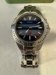 Fossil Quarzuhr AM-3538 Herren 100m wechselndes LCD Zifferblatt - Bild 1 von 8