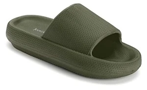 Pillow Slippers for Women and Men Non Slip Quick Drying Shower Slides - Picture 1 of 5