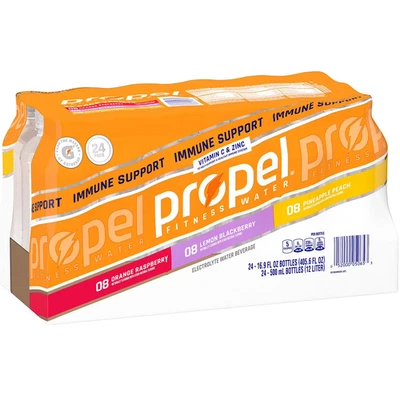 Propel Immune Support Zero Sugar Variety Pack 16.9 fl. oz., 24 pk. Foto 1 de 4